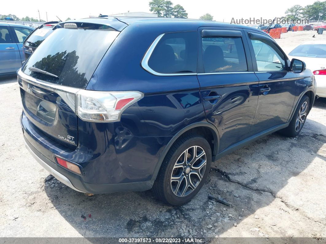 2015 Mitsubishi Outlander Gt Темно-синий vin: JA4JZ4AX9FZ013762