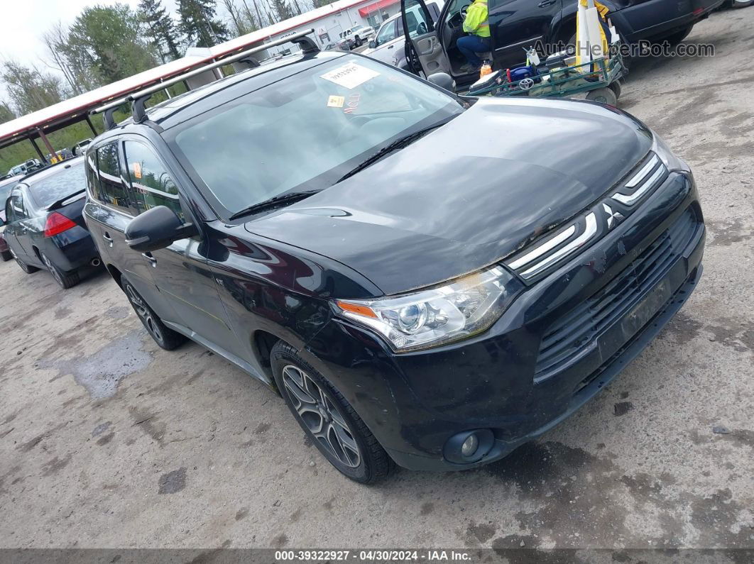 2014 Mitsubishi Outlander Gt Black vin: JA4JZ4AXXEZ017432