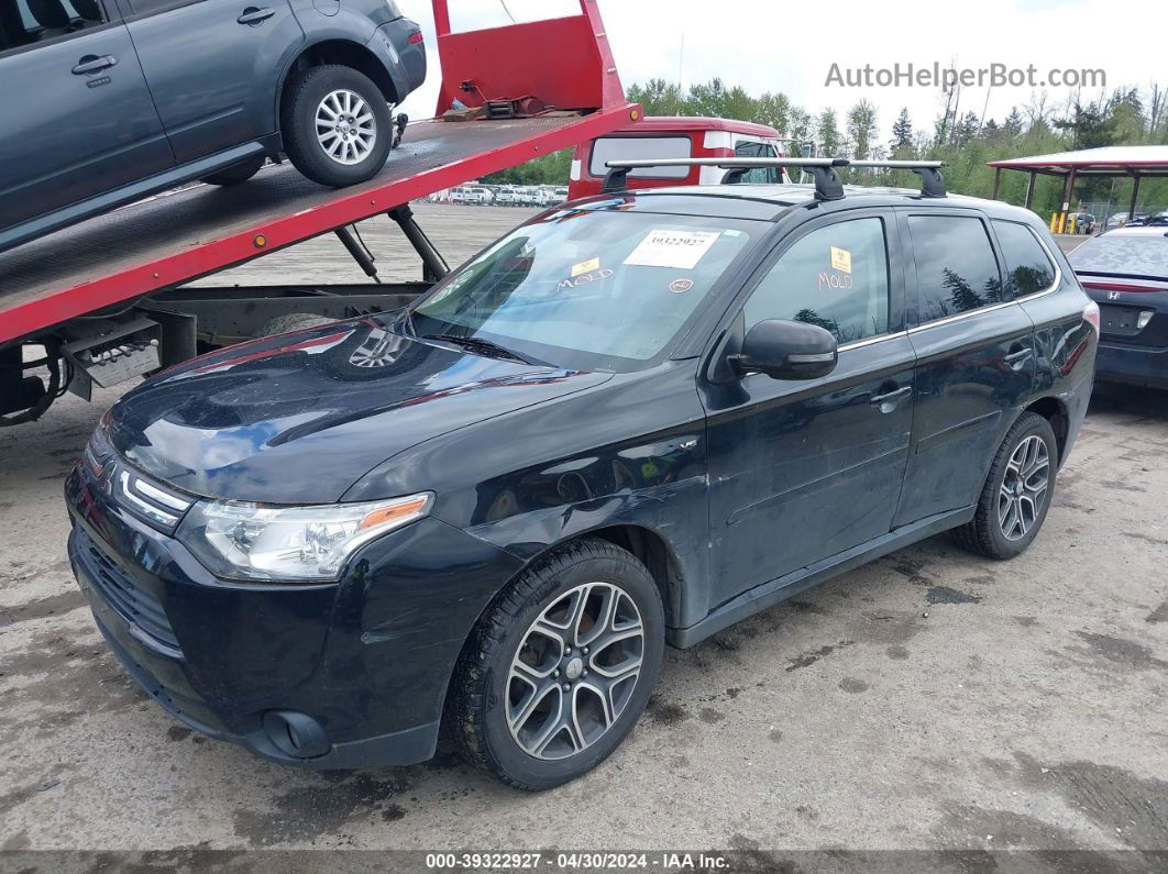 2014 Mitsubishi Outlander Gt Black vin: JA4JZ4AXXEZ017432