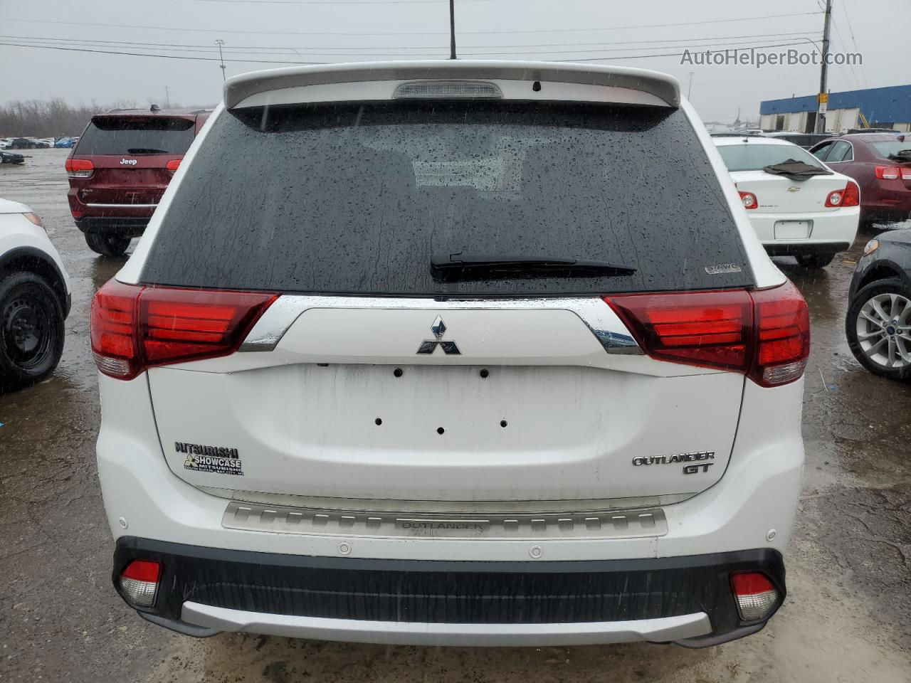 2016 Mitsubishi Outlander Gt Белый vin: JA4JZ4AXXGZ018633