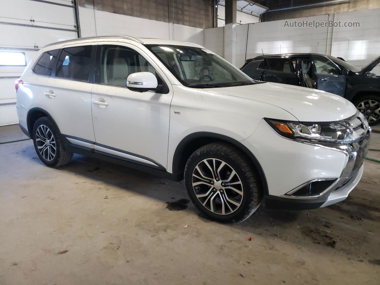 2017 Mitsubishi Outlander Gt Белый vin: JA4JZ4AXXHZ056980