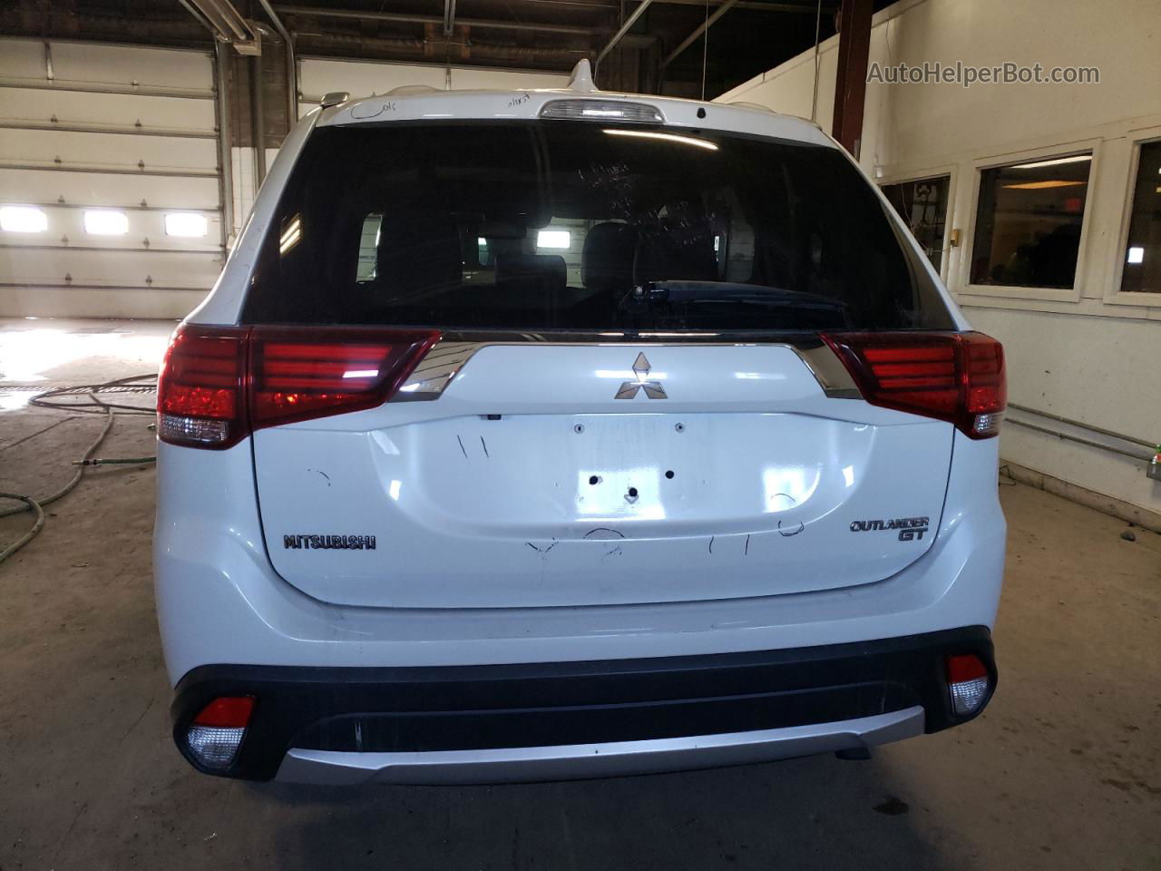 2017 Mitsubishi Outlander Gt Белый vin: JA4JZ4AXXHZ056980