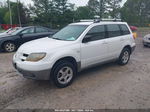 2003 Mitsubishi Outlander Ls White vin: JA4LX31G13U097819