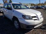 2003 Mitsubishi Outlander Ls White vin: JA4LX31G33U055796