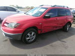 2003 Mitsubishi Outlander Ls Red vin: JA4LX31G33U067673