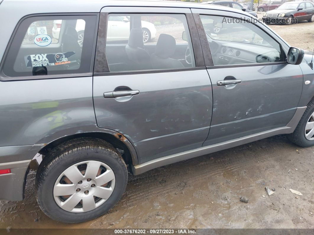 2003 Mitsubishi Outlander Ls Gray vin: JA4LX31G43U036027