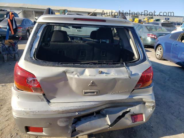 2003 Mitsubishi Outlander Ls Silver vin: JA4LX31G53U090680