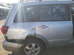 2003 Mitsubishi Outlander Ls Silver vin: JA4LX31G53U090680