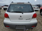 2003 Mitsubishi Outlander Ls White vin: JA4LX31G63U102402