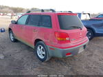 2003 Mitsubishi Outlander Ls Red vin: JA4LX31G63U106028