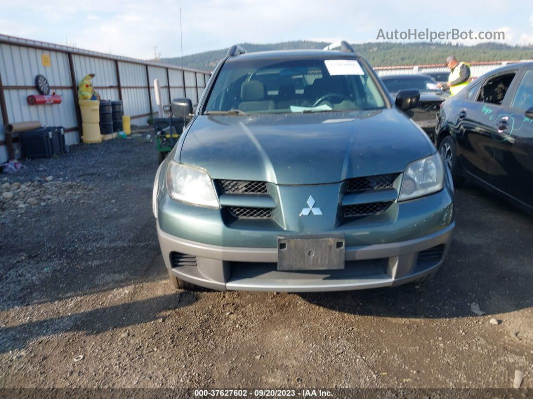 2003 Mitsubishi Outlander Ls Green vin: JA4LX31G63U113108