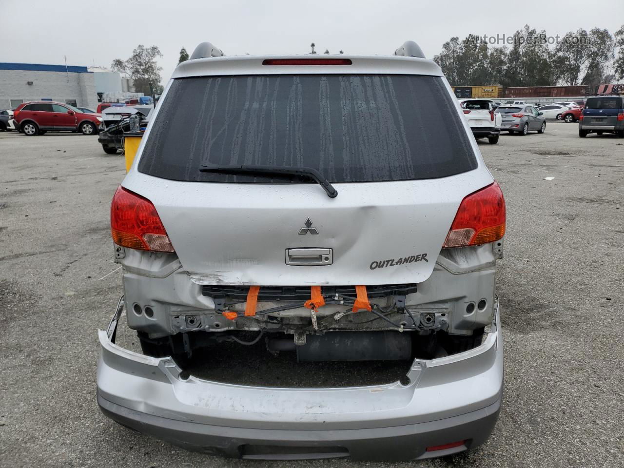 2003 Mitsubishi Outlander Ls Серебряный vin: JA4LX31G73U039276