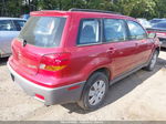 2003 Mitsubishi Outlander Ls Red vin: JA4LX31G93U035455