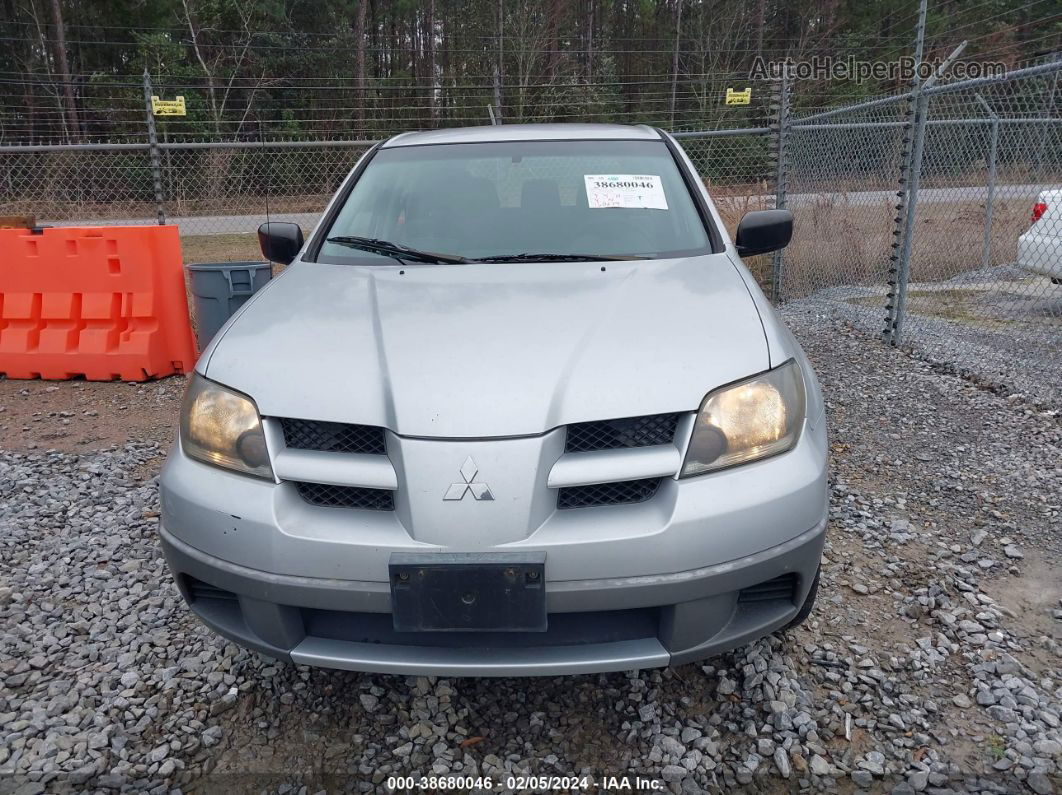 2003 Mitsubishi Outlander Ls Silver vin: JA4LX31G93U063840