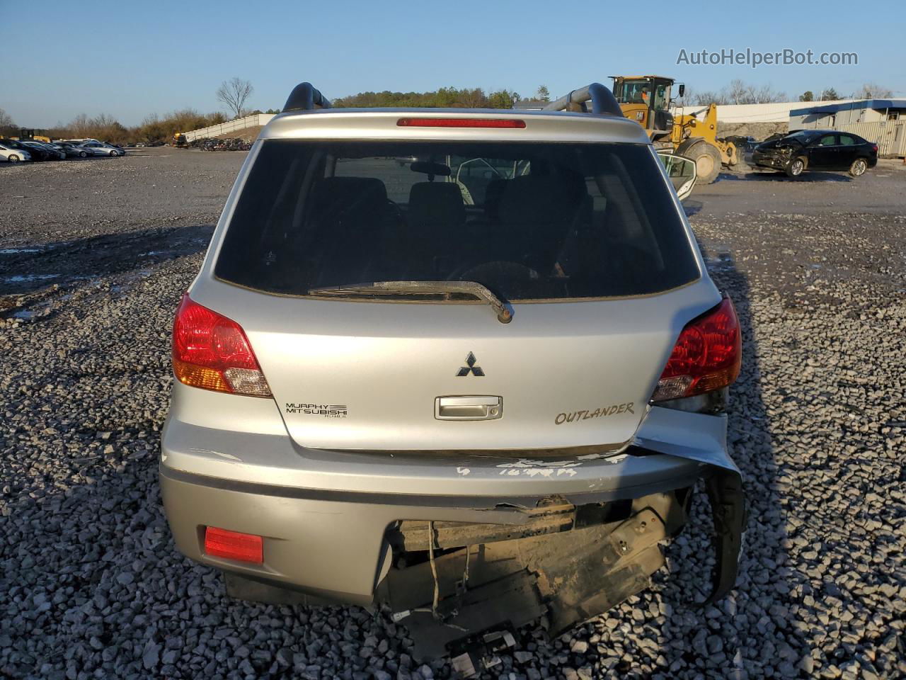 2003 Mitsubishi Outlander Ls Silver vin: JA4LX31G93U115046