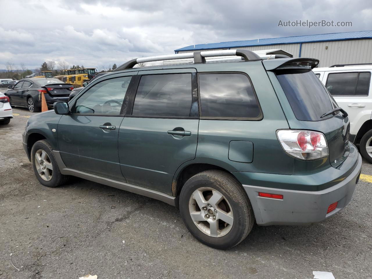 2003 Mitsubishi Outlander Xls Green vin: JA4LX41G03U057592