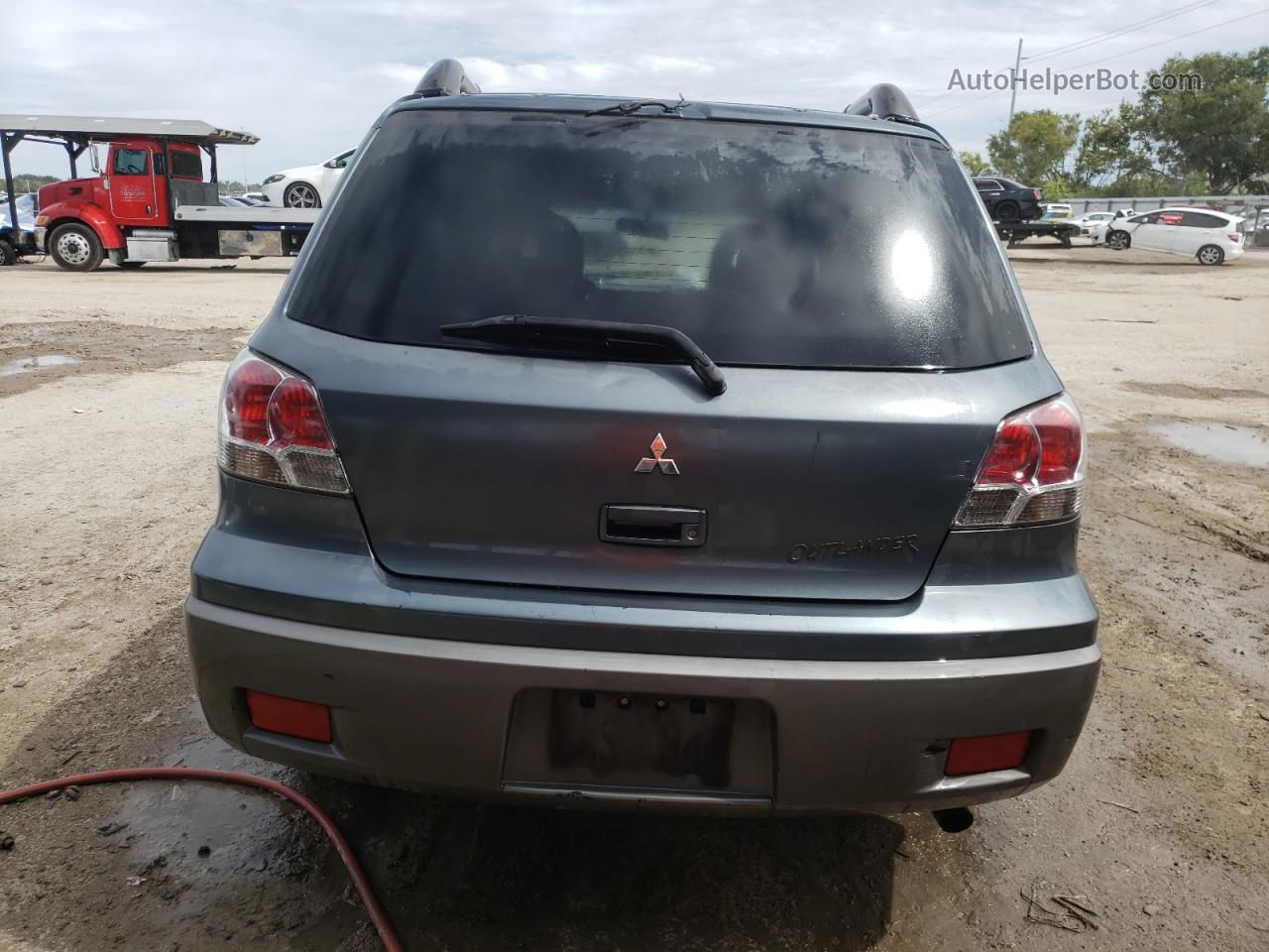 2003 Mitsubishi Outlander Xls Gray vin: JA4LX41G13U059089