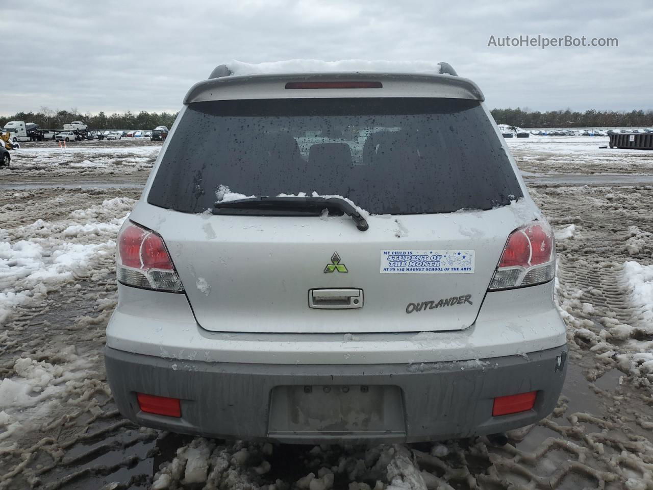 2003 Mitsubishi Outlander Xls Silver vin: JA4LX41G23U063541