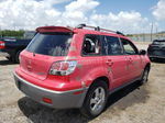 2003 Mitsubishi Outlander Xls Red vin: JA4LX41G23U117419