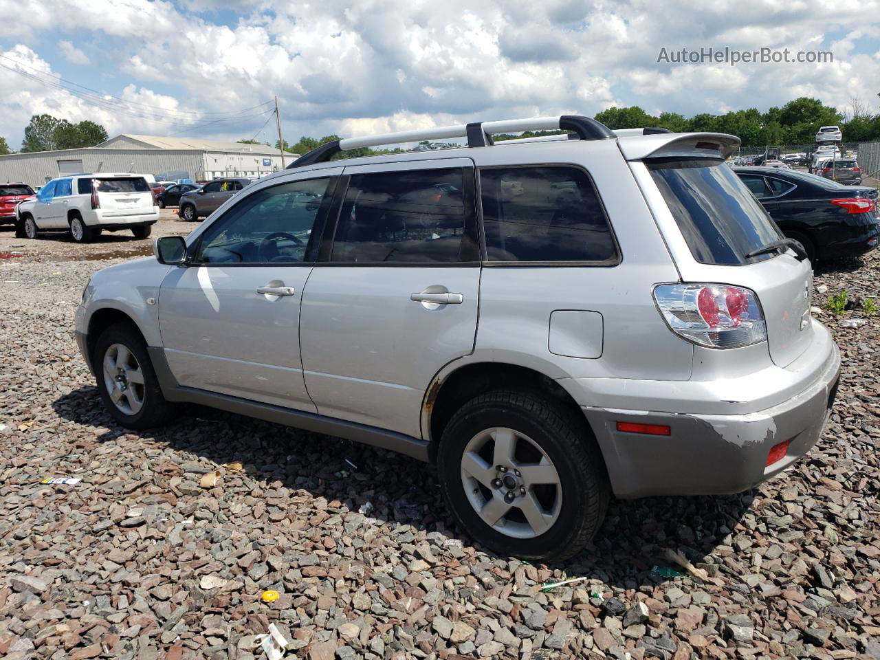 2003 Mitsubishi Outlander Xls Silver vin: JA4LX41G43U016432