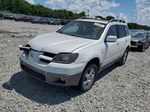 2003 Mitsubishi Outlander Xls White vin: JA4LX41G53U047897