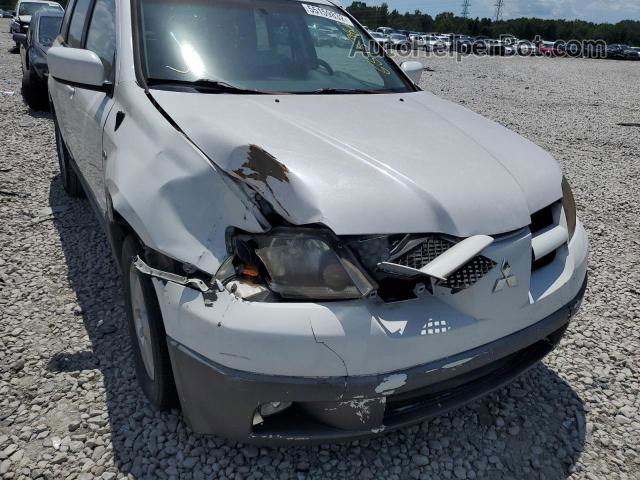 2003 Mitsubishi Outlander Xls White vin: JA4LX41G53U047897