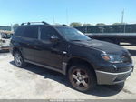 2003 Mitsubishi Outlander Xls Black vin: JA4LX41G63U072842