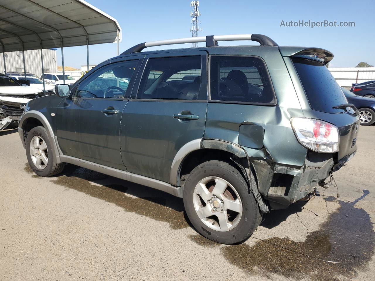 2003 Mitsubishi Outlander Xls Green vin: JA4LX41G63U086045