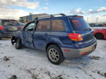 2003 Mitsubishi Outlander Ls Blue vin: JA4LZ31G13U039784