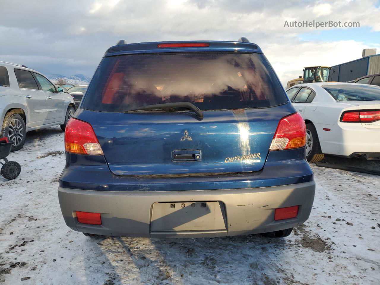 2003 Mitsubishi Outlander Ls Blue vin: JA4LZ31G13U039784