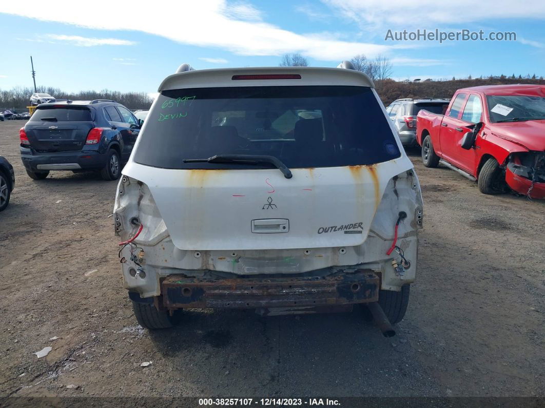 2003 Mitsubishi Outlander Ls White vin: JA4LZ31G33U090557