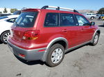 2003 Mitsubishi Outlander Ls Red vin: JA4LZ31G43U031985