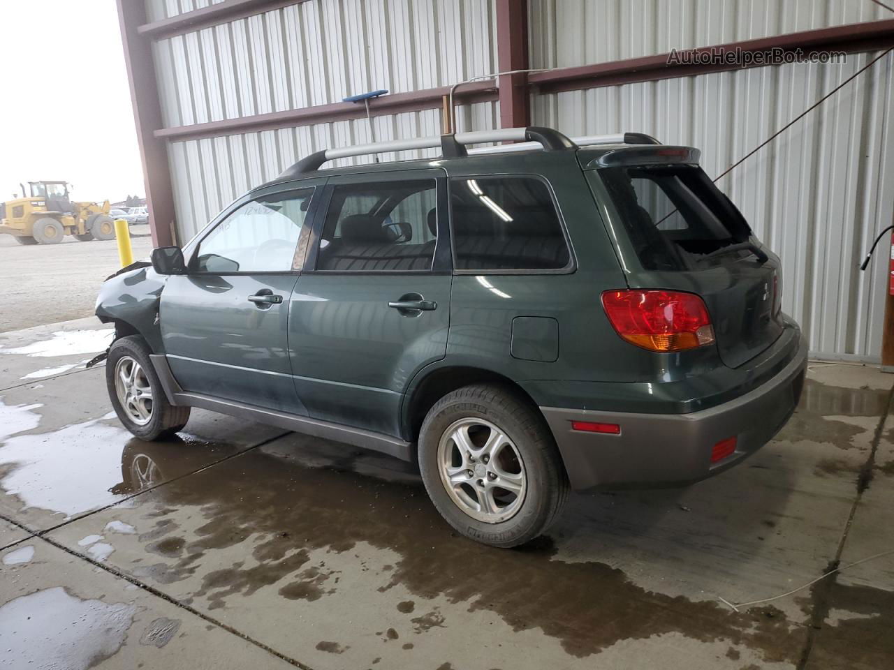 2003 Mitsubishi Outlander Ls Green vin: JA4LZ31GX3U071472