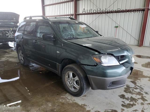 2003 Mitsubishi Outlander Ls Green vin: JA4LZ31GX3U071472