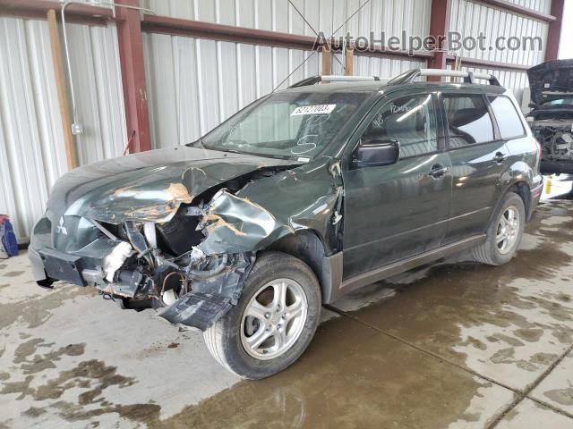 2003 Mitsubishi Outlander Ls Зеленый vin: JA4LZ31GX3U071472