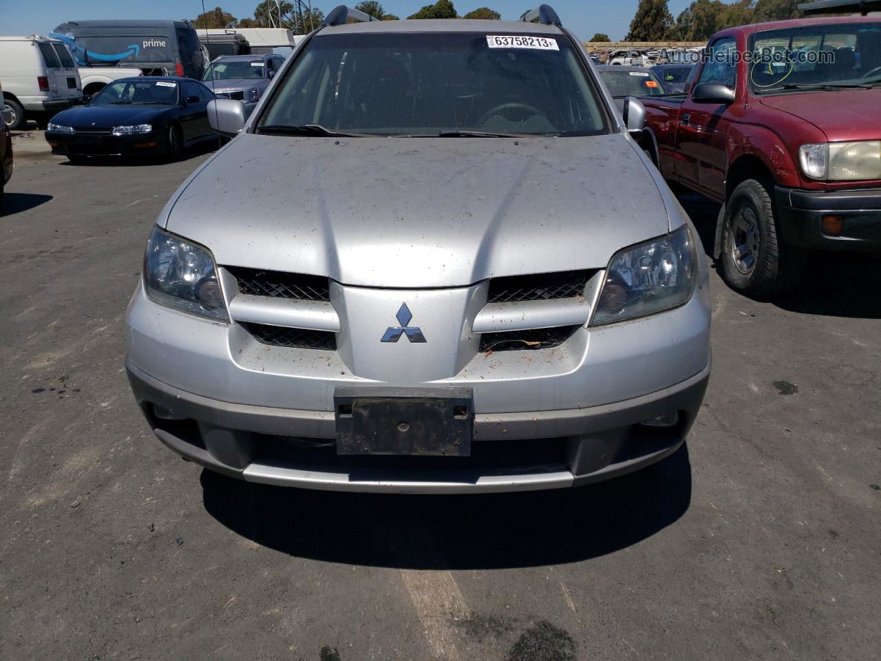 2003 Mitsubishi Outlander Xls Silver vin: JA4LZ41G13U062326