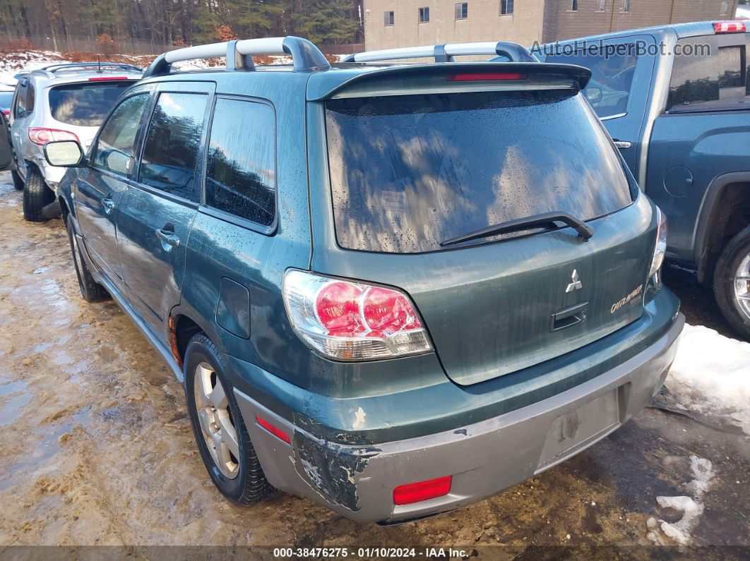 2003 Mitsubishi Outlander Xls Green vin: JA4LZ41G13U094371