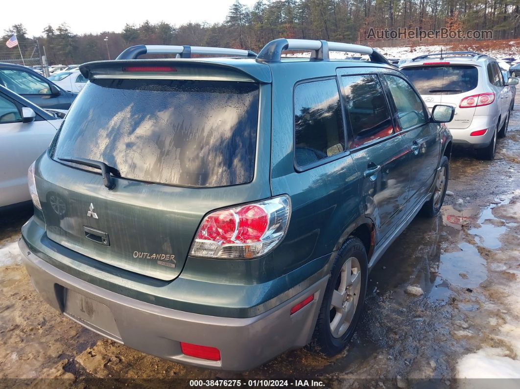 2003 Mitsubishi Outlander Xls Green vin: JA4LZ41G13U094371