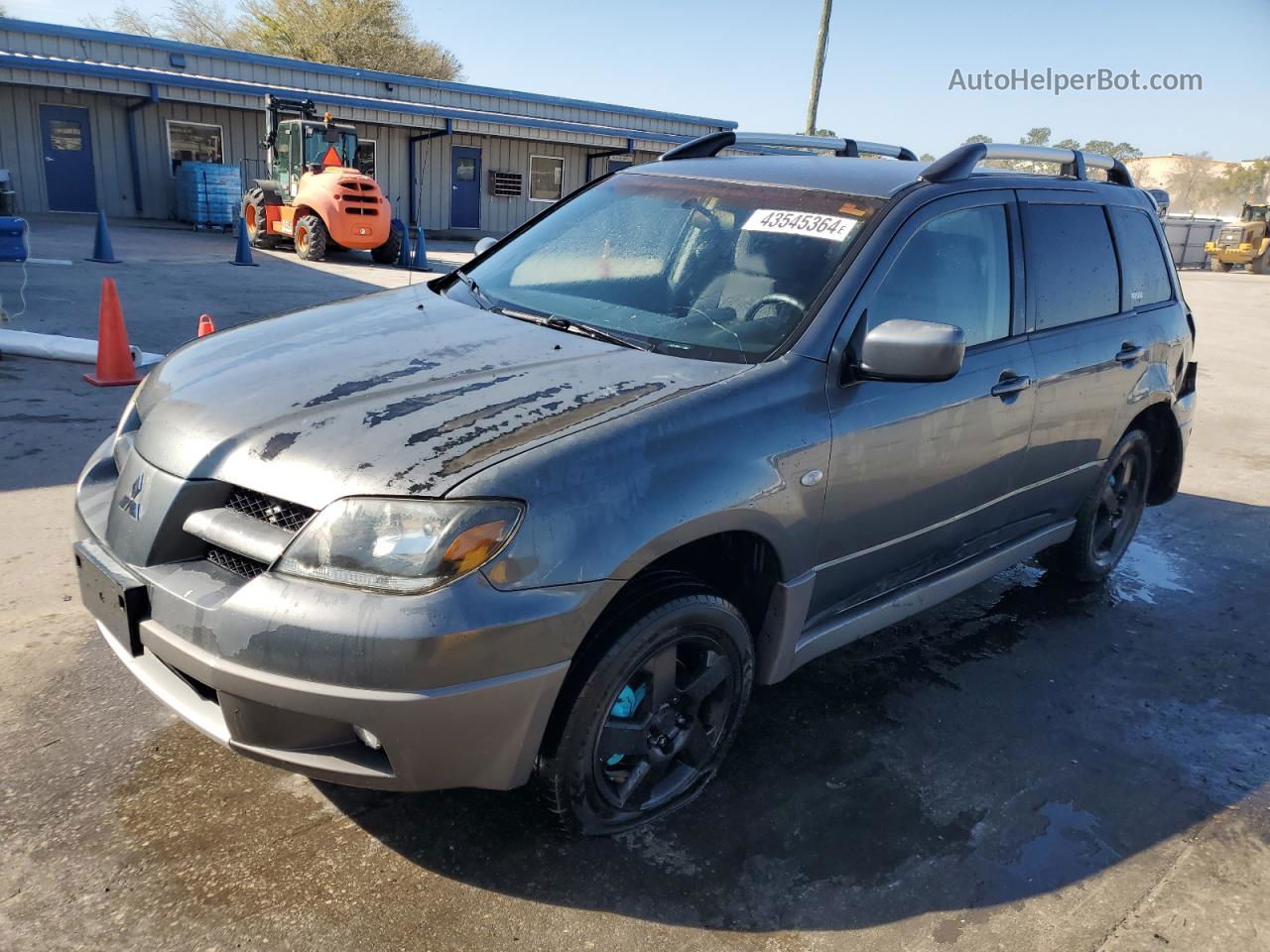 2003 Mitsubishi Outlander Xls Charcoal vin: JA4LZ41G43U046783