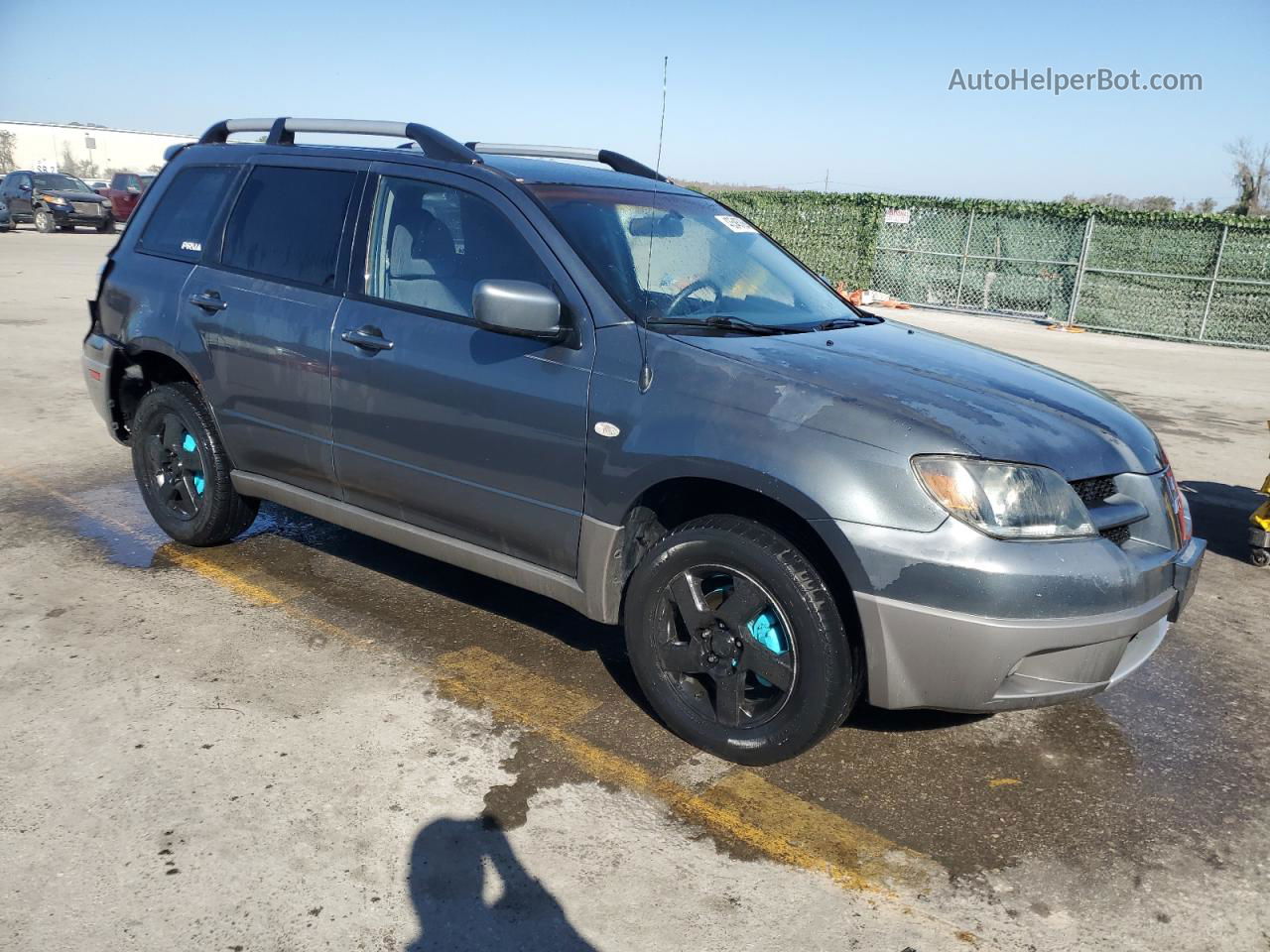 2003 Mitsubishi Outlander Xls Charcoal vin: JA4LZ41G43U046783