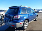 2003 Mitsubishi Outlander Xls Blue vin: JA4LZ41G43U072719