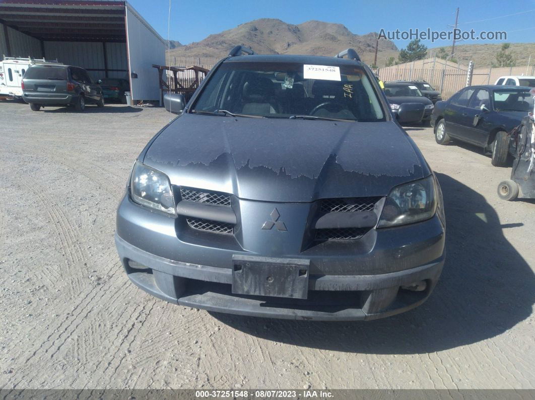 2003 Mitsubishi Outlander Xls Gray vin: JA4LZ41G43U075801