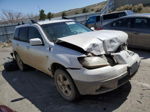 2003 Mitsubishi Outlander Xls White vin: JA4LZ41G53U068209