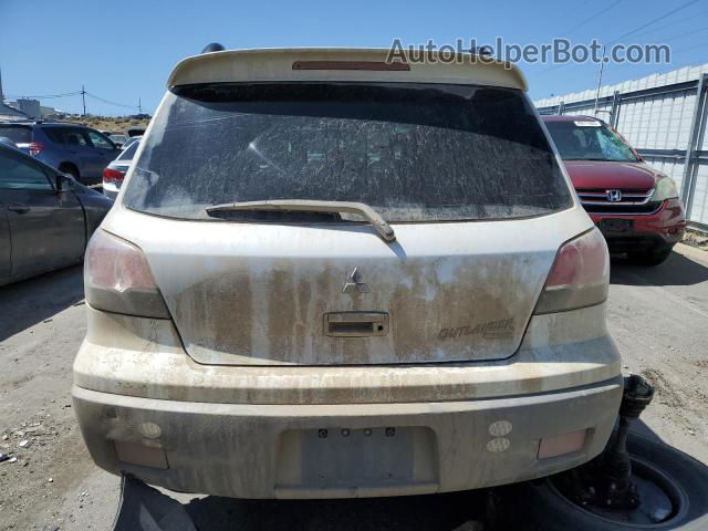 2003 Mitsubishi Outlander Xls White vin: JA4LZ41G53U068209