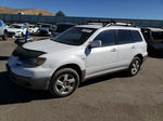 2003 Mitsubishi Outlander Xls White vin: JA4LZ41G73U046180