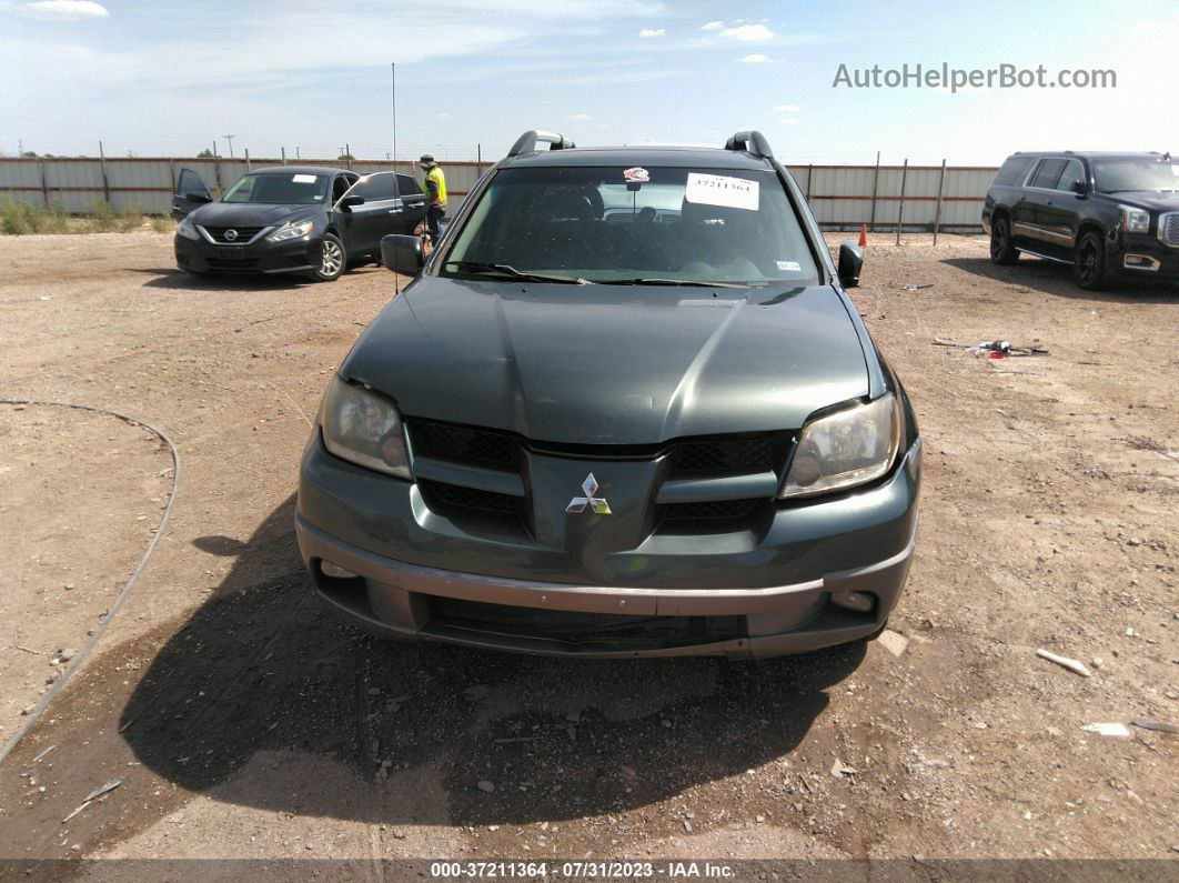 2003 Mitsubishi Outlander Xls Green vin: JA4LZ41G73U069698