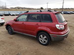 2003 Mitsubishi Outlander Xls Maroon vin: JA4LZ41G83U096487