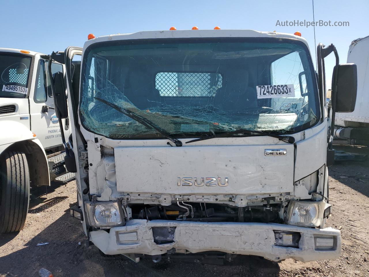 2020 Isuzu Npr Hd  White vin: JALC4W169L7011886