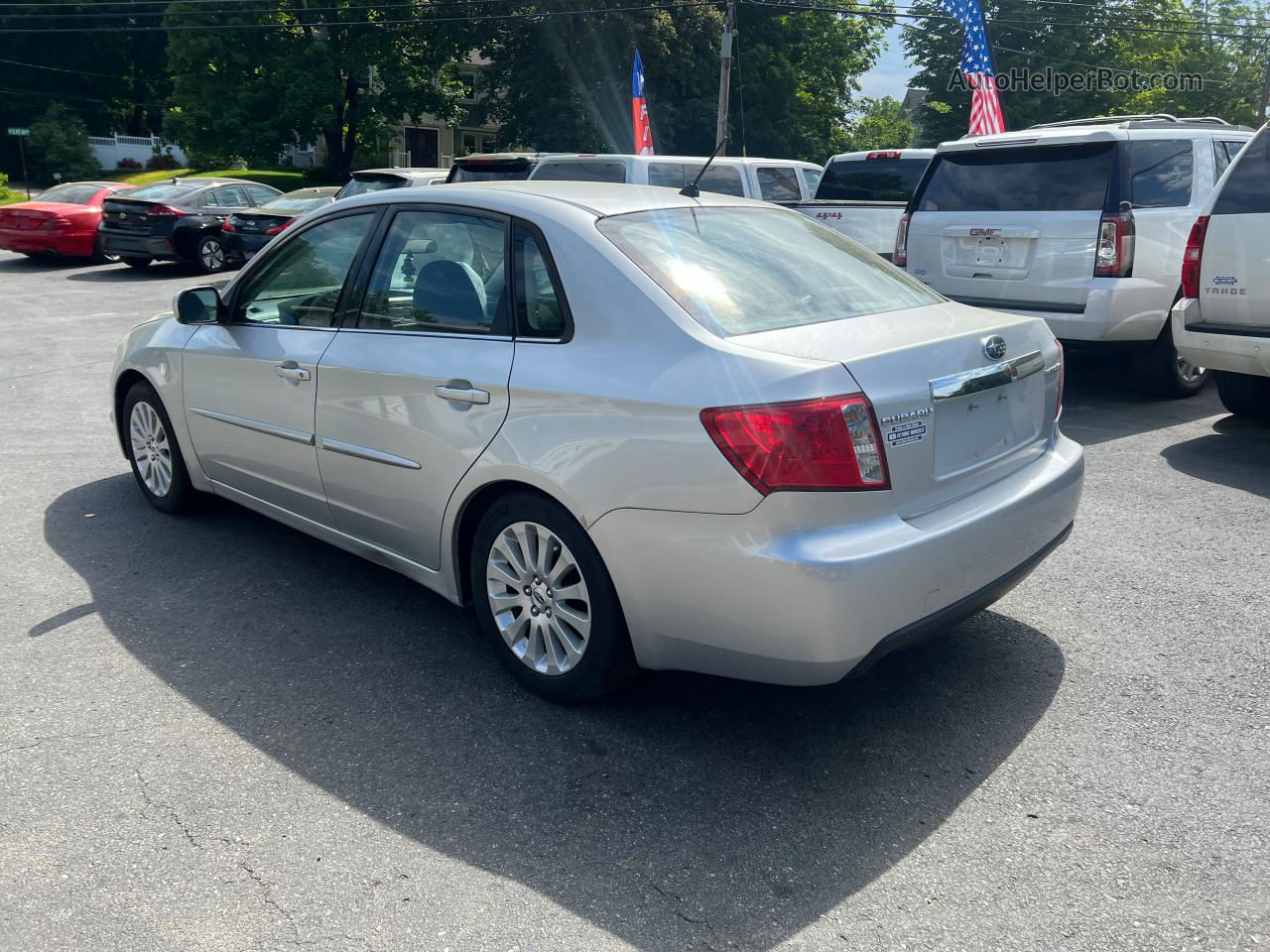 2009 Subaru Impreza 2.5i Premium Silver vin: JF1GE60609G513637