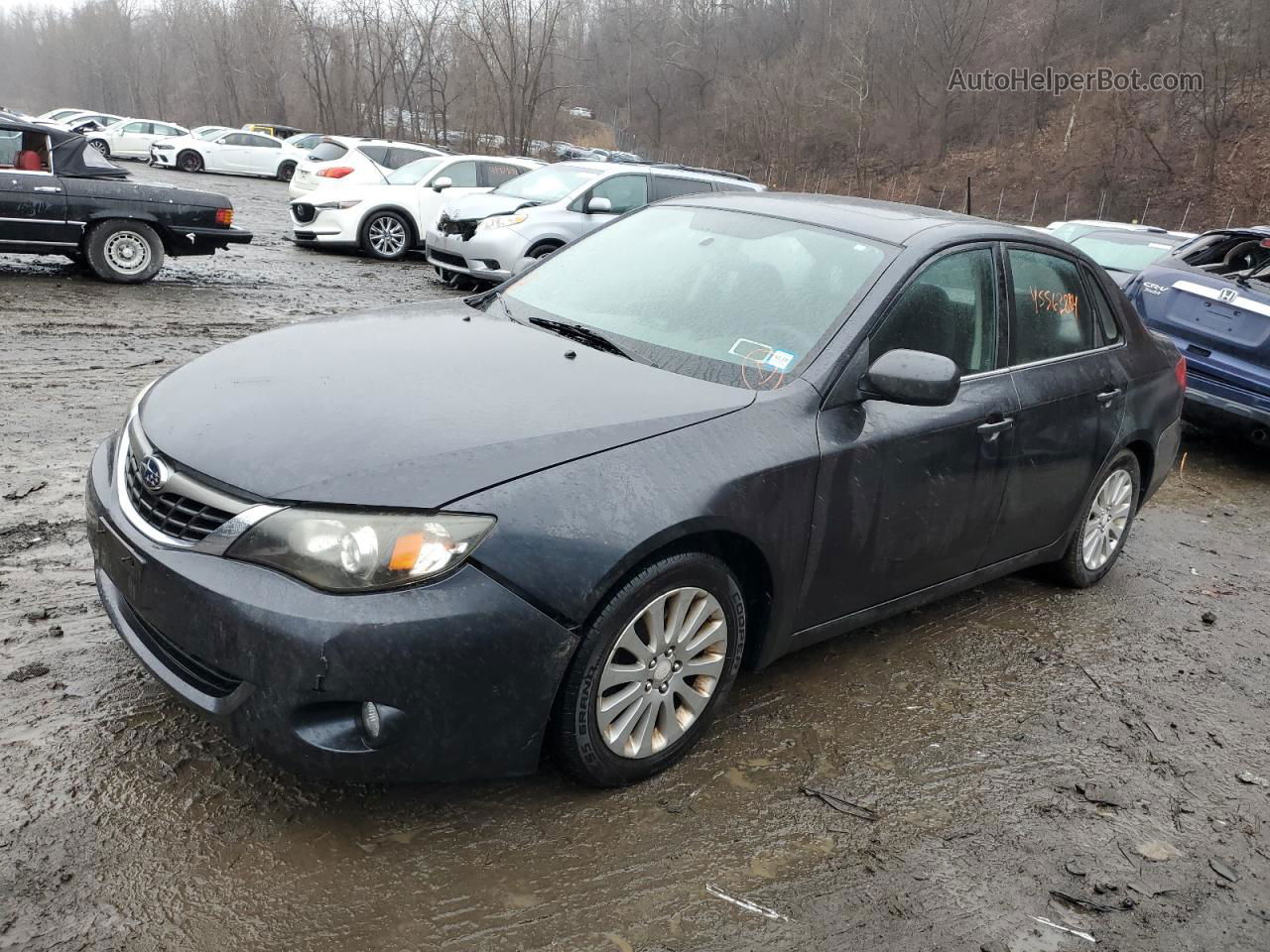 2009 Subaru Impreza 2.5i Premium Black vin: JF1GE60619H513754